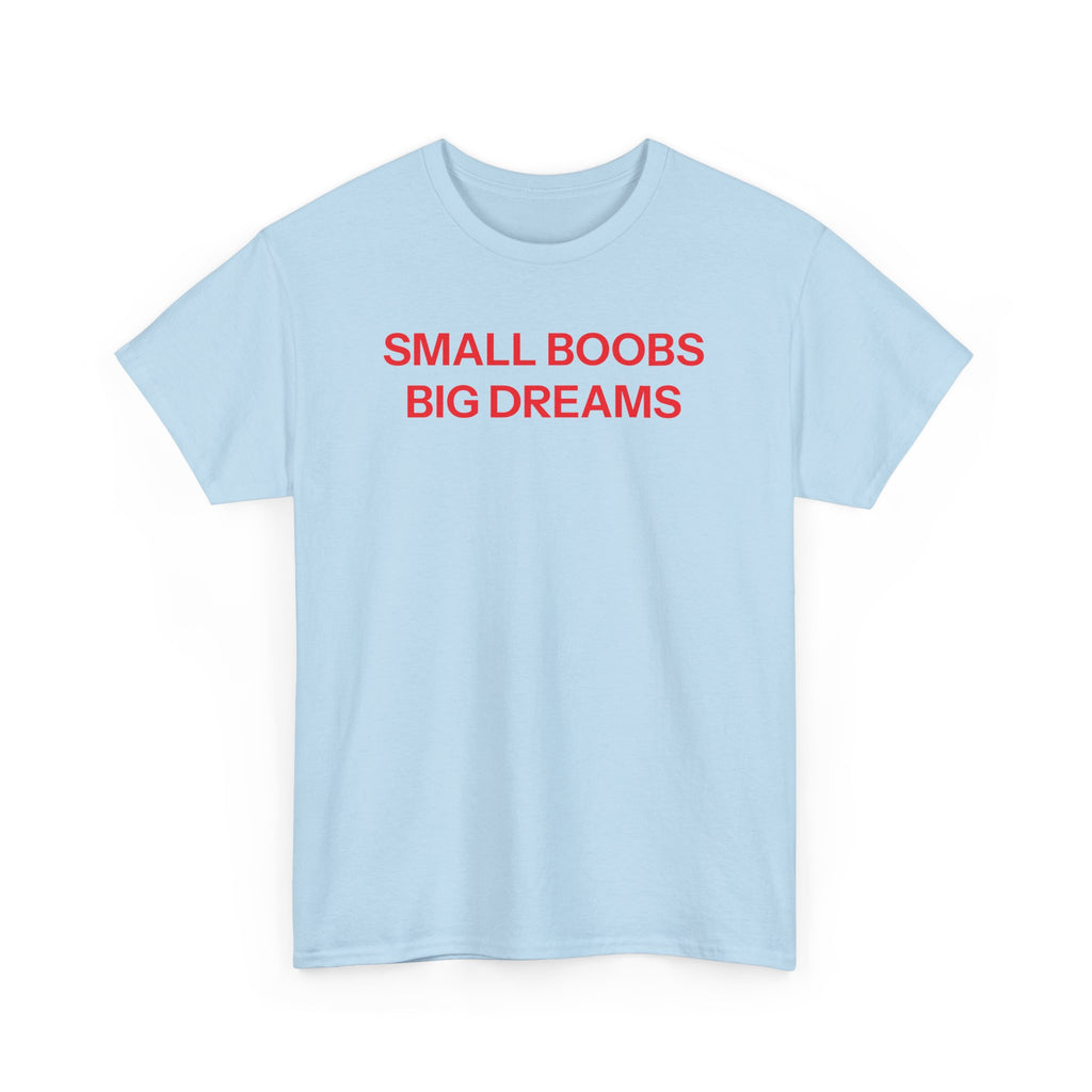 Small Boobs Big Dreams T-shirt