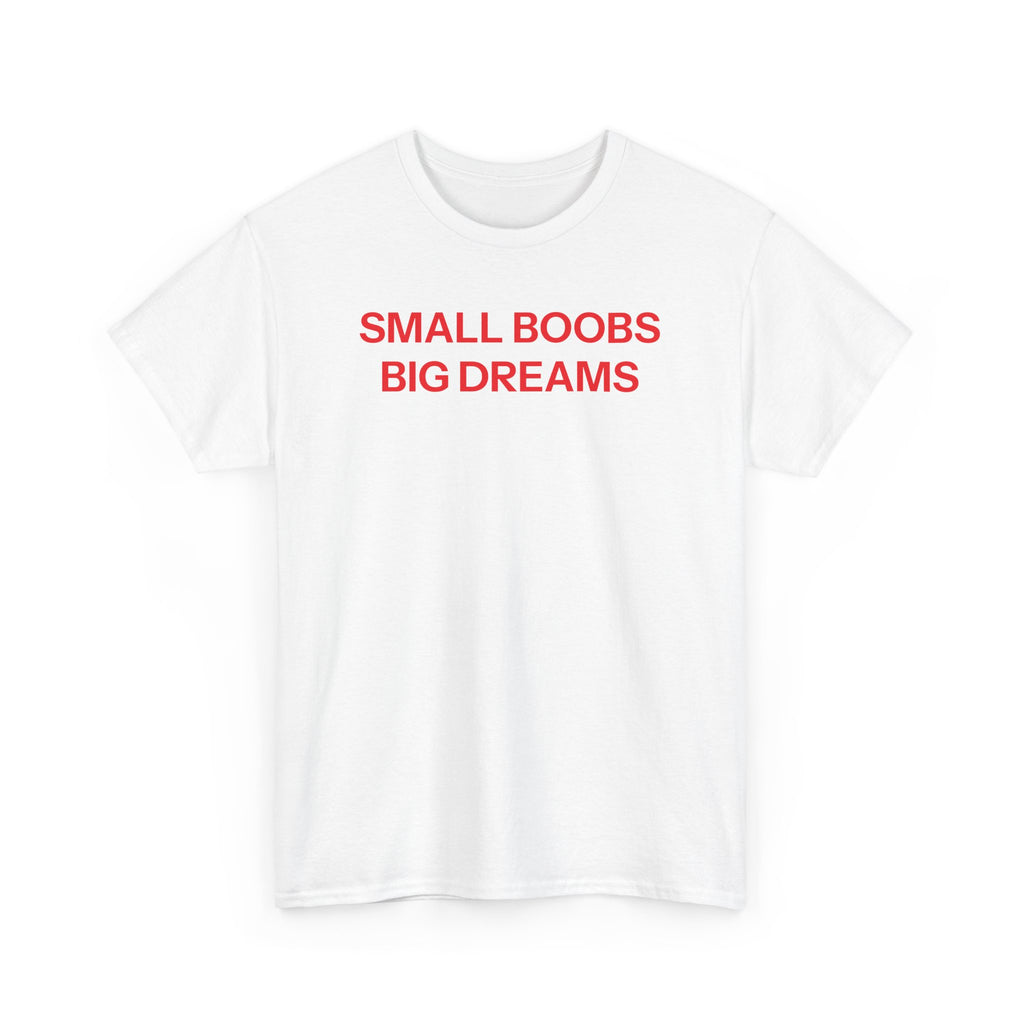 Small Boobs Big Dreams T-shirt