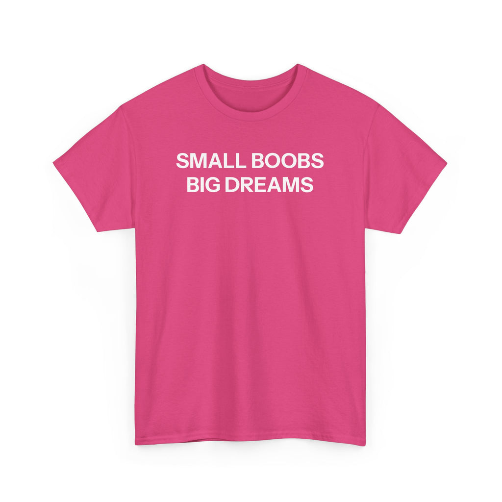 Small Boobs Big Dreams T-shirt