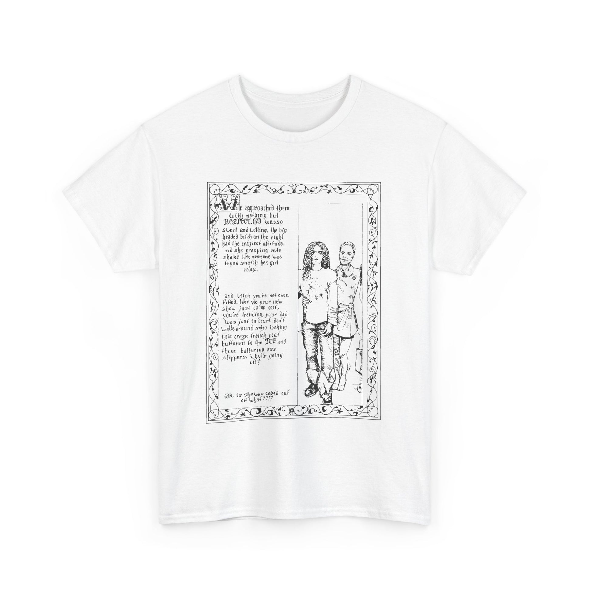 Shake And Lilly-Rose Depp Heavy Cotton Tee
